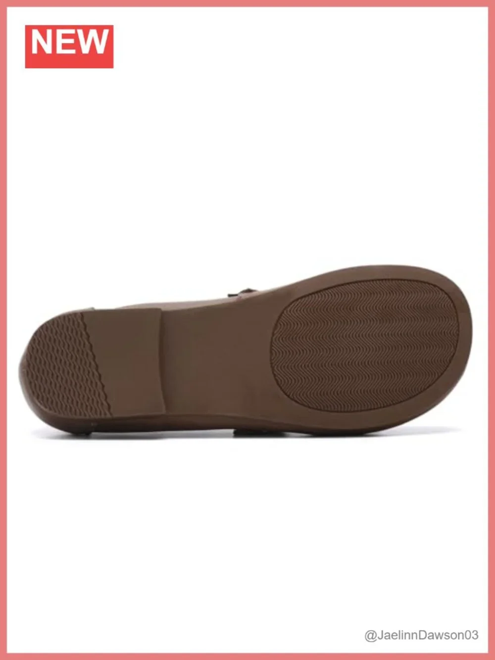 Leather Round Toe Buckle Flats Women Slip-On Dressy Work Shoes